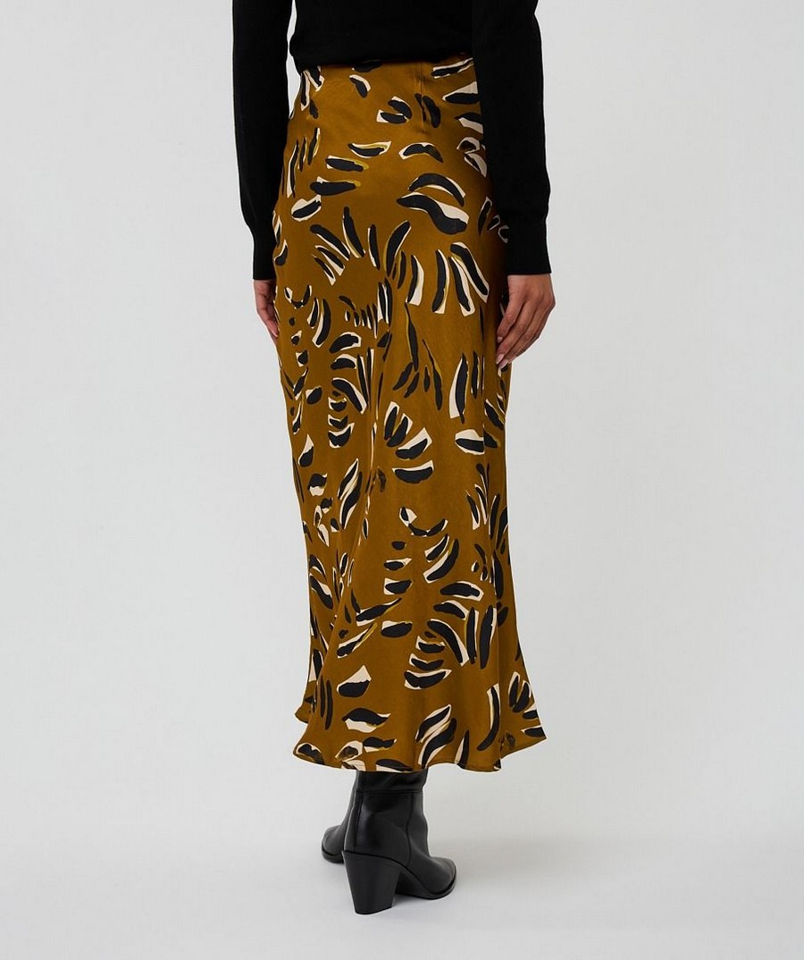 EsQualo Γυναικεία Φούστα Harmony Maxi Με Print φωτογραφία