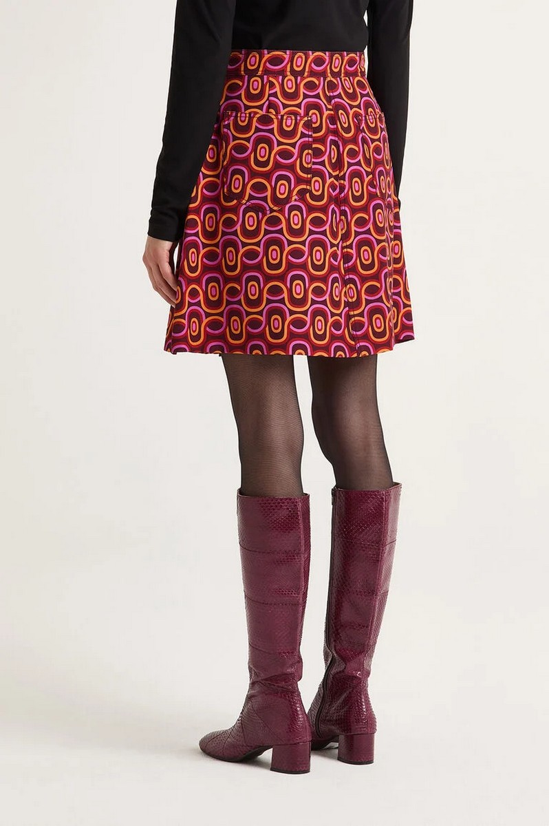 Maliparmi Γυναικεία Μίνι Φούστα Rolling Chain Regular Fit φωτογραφία