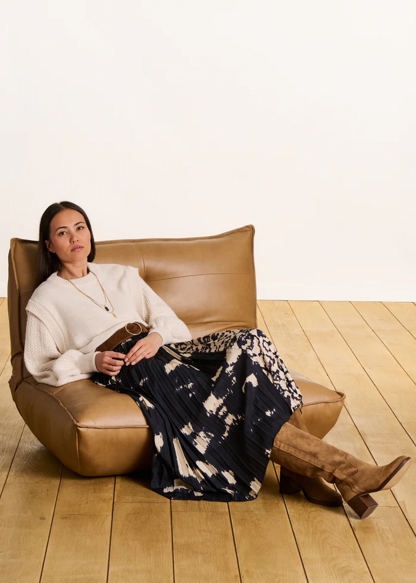 La Fee Maraboutee Γυναικεία Πλισέ Midi Φούστα Με Print φωτογραφία