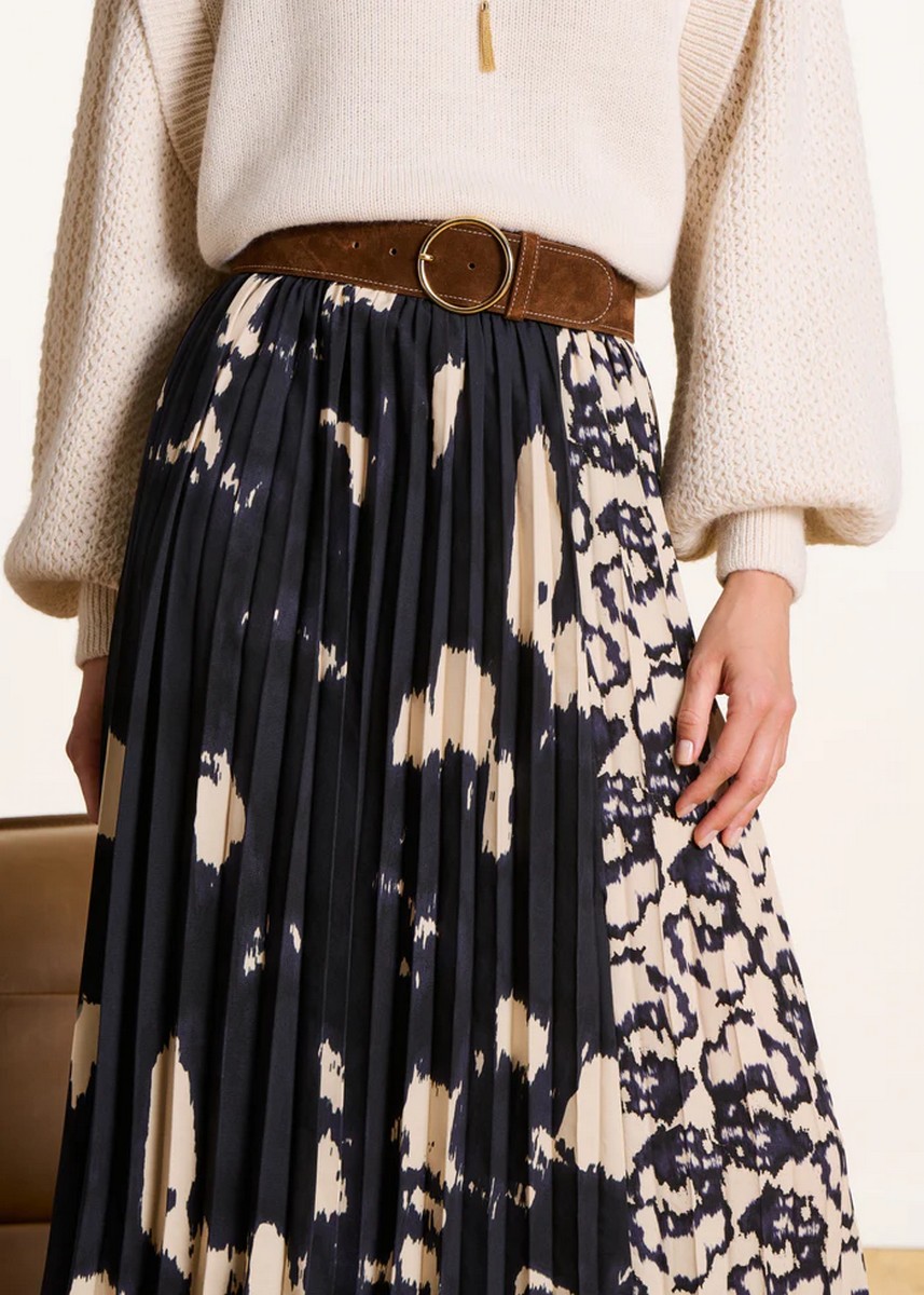 La Fee Maraboutee Γυναικεία Πλισέ Midi Φούστα Με Print φωτογραφία