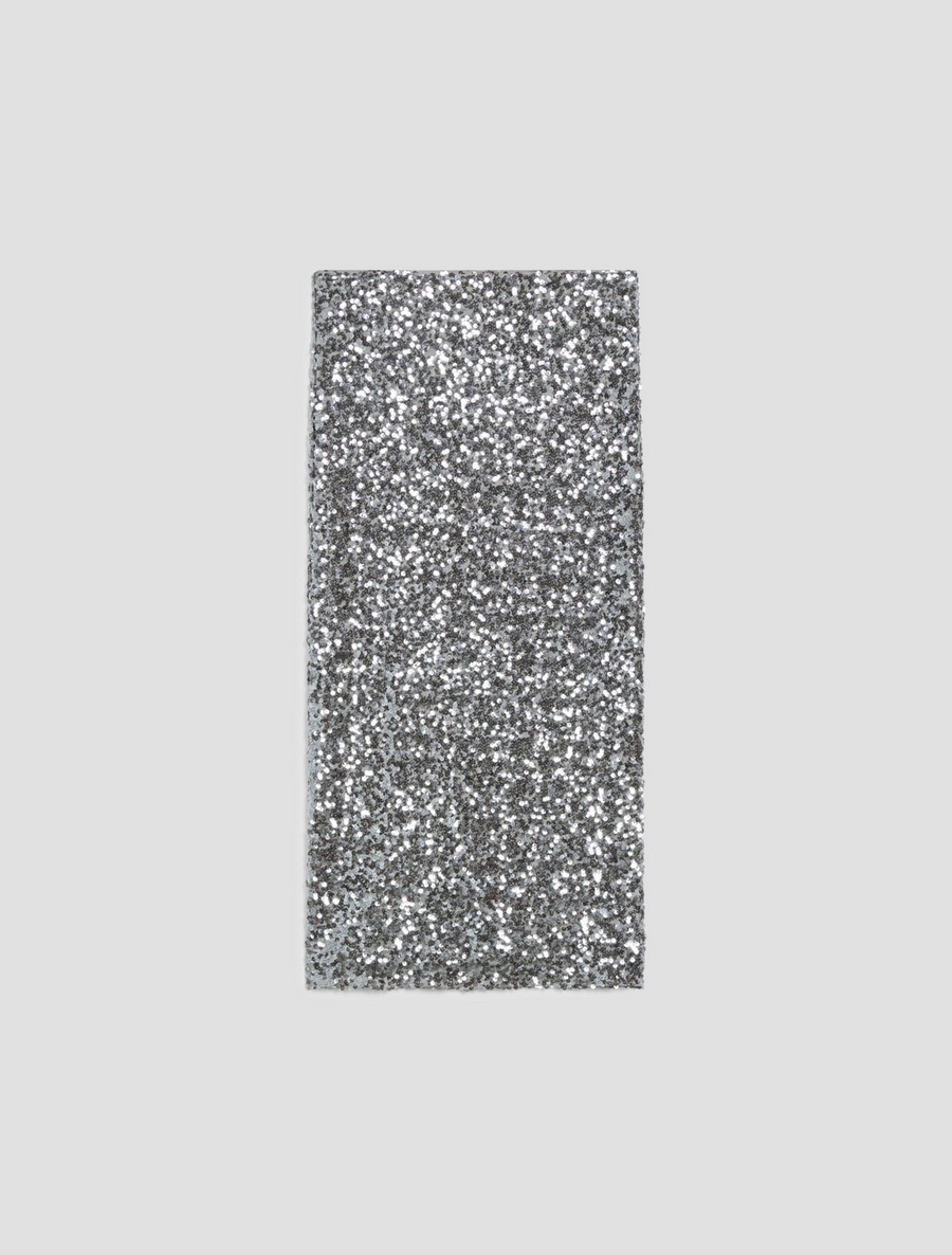 Pennyblack Γυναικεία Φούστα Slim Fit Με Παγιέτες φωτογραφία