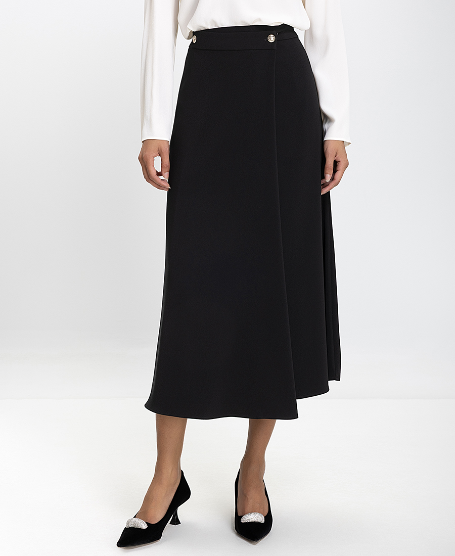 Elena Miro Elena Miro Γυναικεία Φούστα Regular Fit Midi