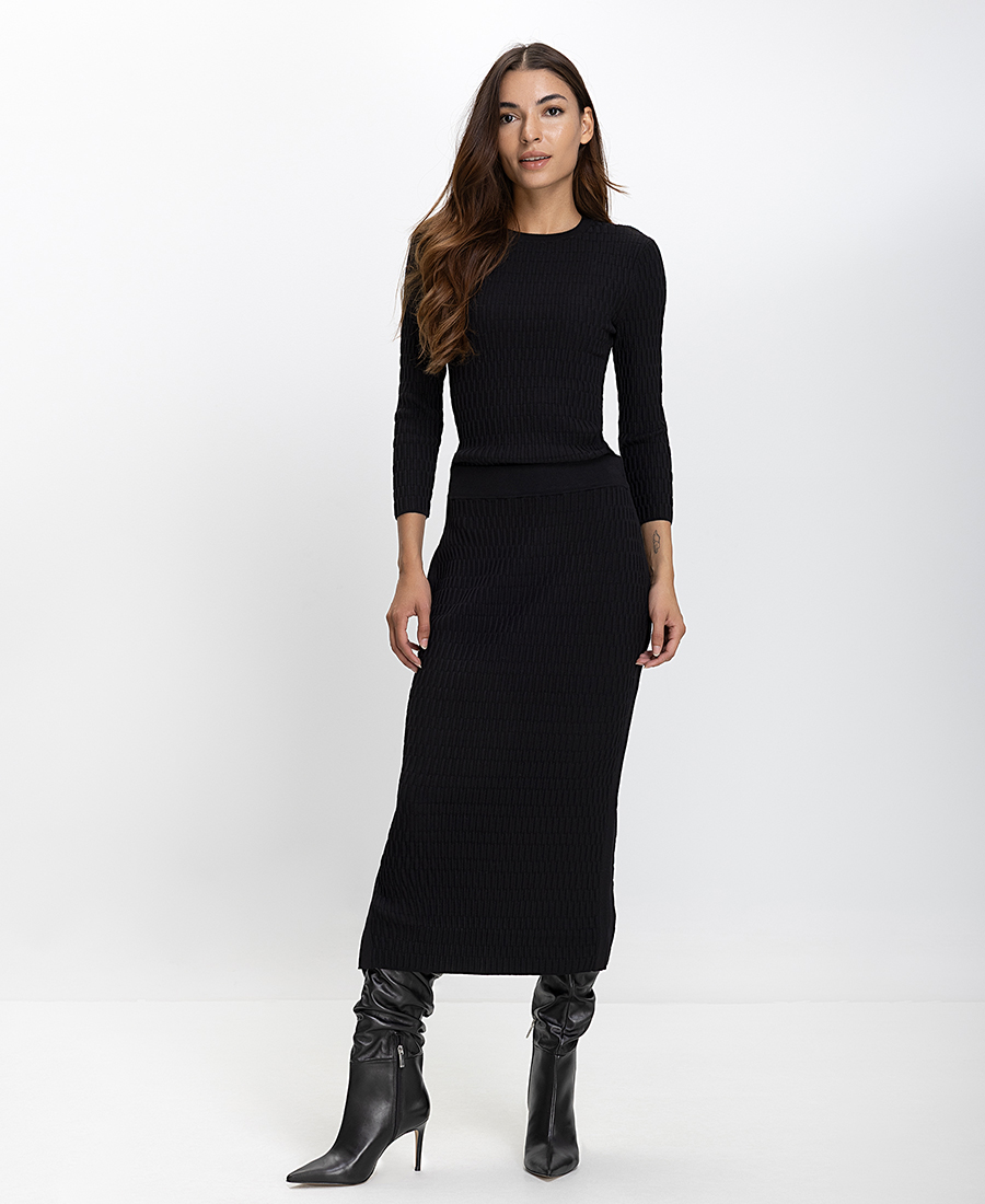 Gerry Weber Gerry Weber Γυναικεία Πλεκτή Φούστα Slim Fit Με Σκίσιμο - 2