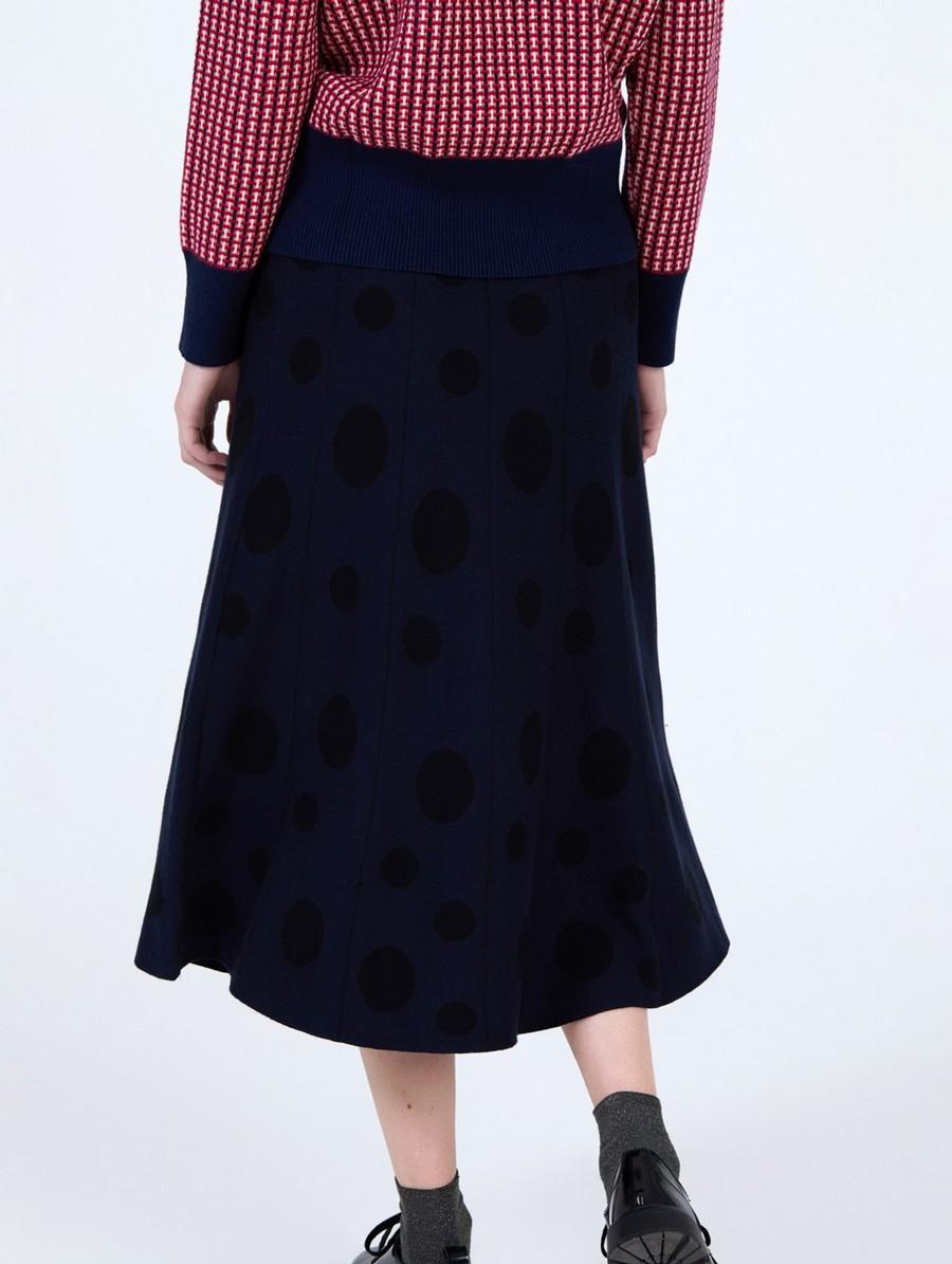 Skatie Γυναικεία Φούστα Εβαζέ Με Πουά Μοτίβο φωτογραφία