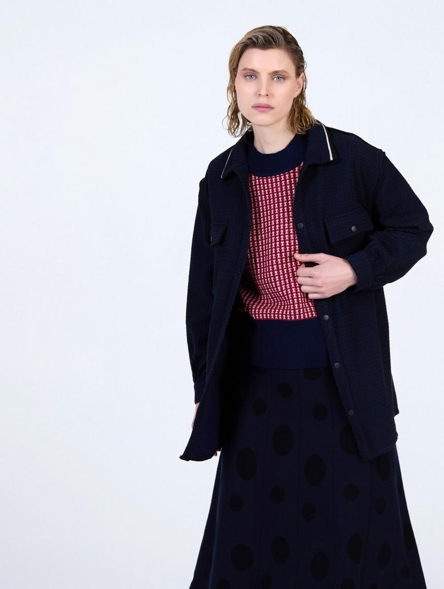 Skatie Γυναικεία Φούστα Εβαζέ Με Πουά Μοτίβο φωτογραφία