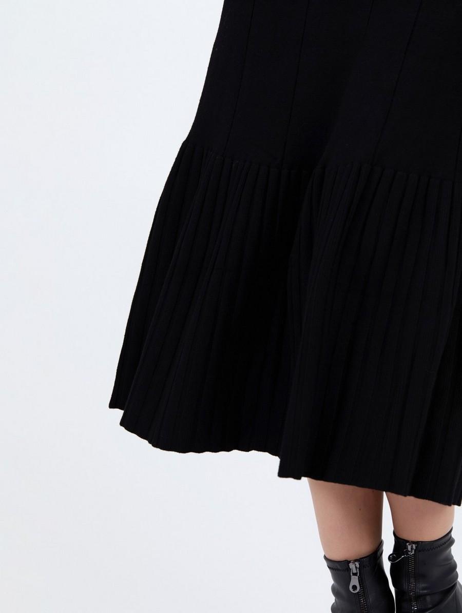 Skatie Γυναικεία Πλεκτή Φούστα Με Πιέτες φωτογραφία