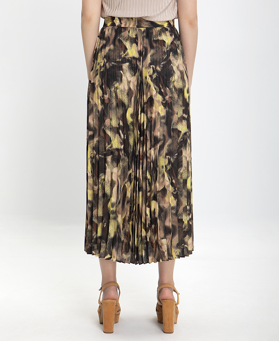 Boss Φούστα Πλισέ σε Εμπριμέ φωτογραφία