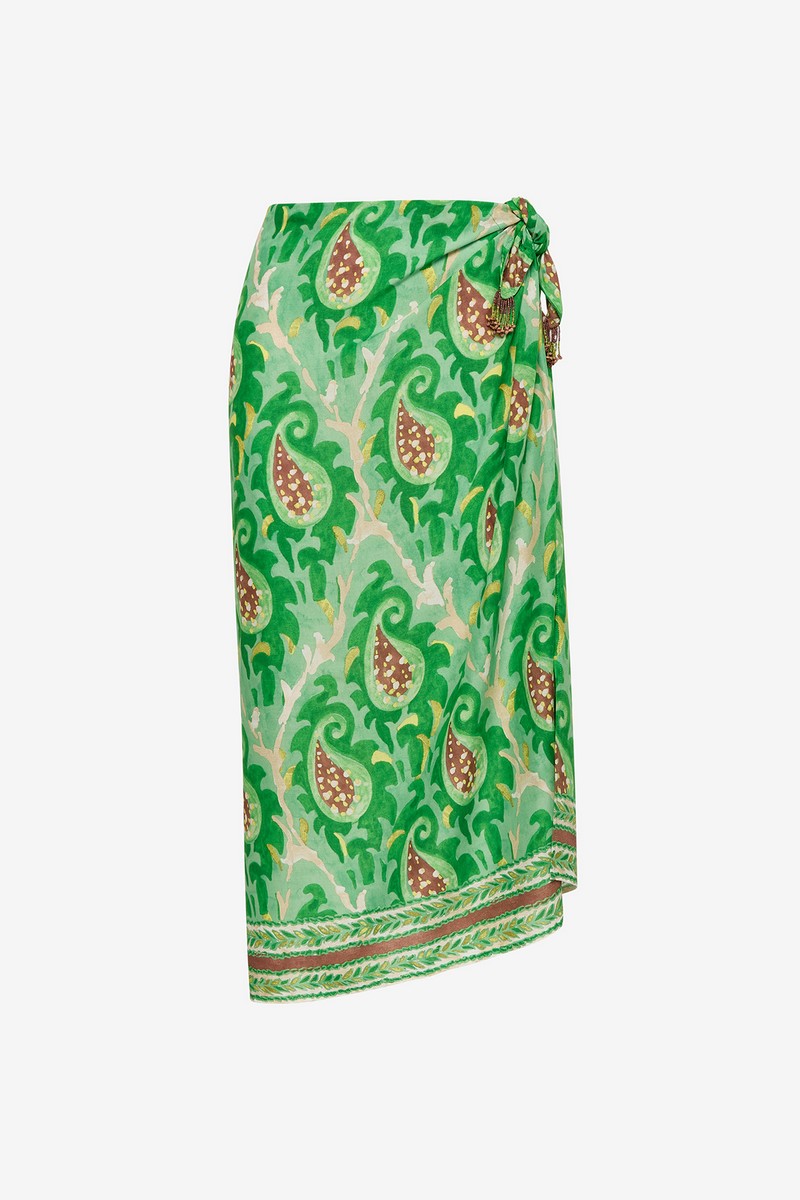 Maliparmi Γυναικεία Φούστα/Παρεό Regular Fit Από Βισκόζη Με Εμπριμέ Σχέδιο φωτογραφία