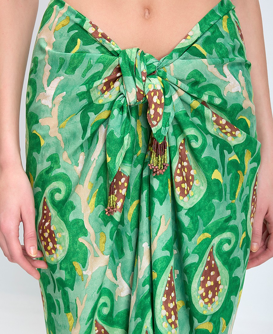 Maliparmi Γυναικεία Φούστα/Παρεό Regular Fit Από Βισκόζη Με Εμπριμέ Σχέδιο φωτογραφία