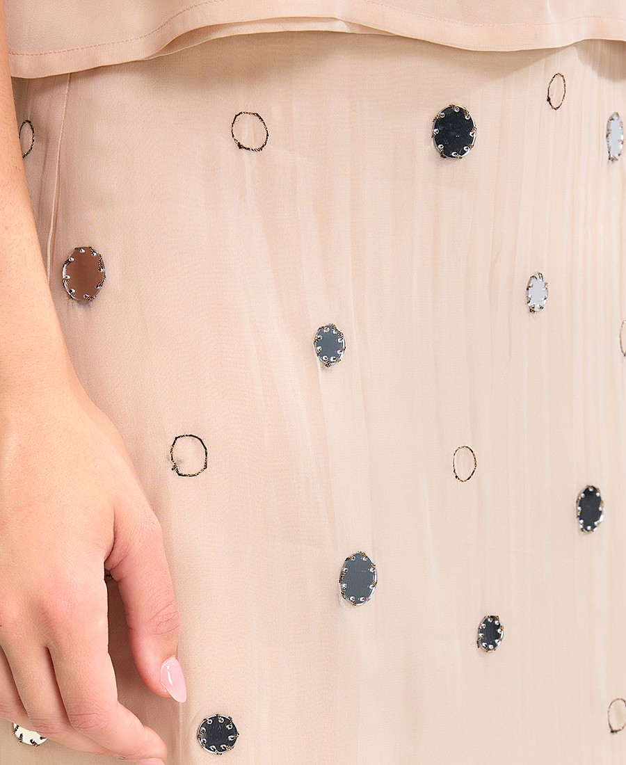 Seventy Venezia Γυναικεία Φούστα Regular Fit με Κεντητές Λεπτομέρειες φωτογραφία