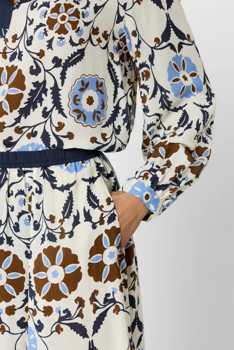 Gerard Darel Γυναικεία Maxi Φούστα Floral Flared Fit Με Vegetal Print φωτογραφία