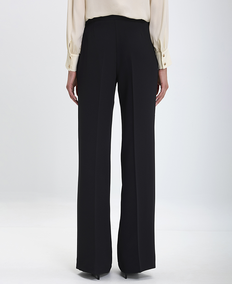 Caractere Γυναικείο Παντελόνι Φαρδύ σε Μαύρο φωτογραφία