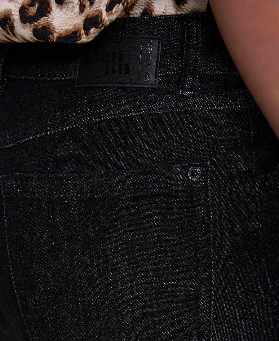 Gerry Weber Γυναικείο Πεντάτσεπο Τζιν Παντελόνι Flared Fit σε Γκρι φωτογραφία