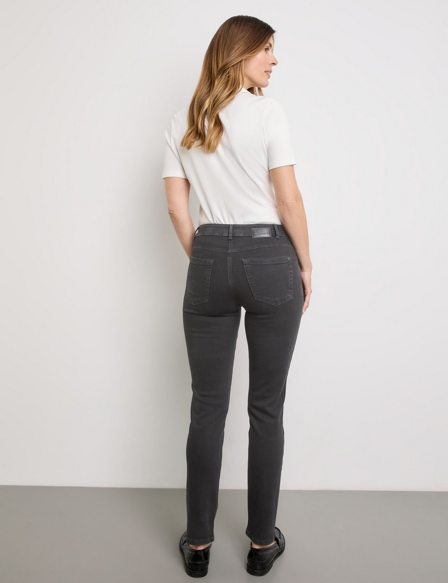 Gerry Weber Gerry Weber Γυναικείο Τζιν Slim Fit Μαύρο - 3