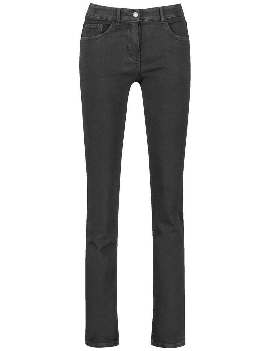 Gerry Weber Gerry Weber Γυναικείο Τζιν Slim Fit Μαύρο - 5