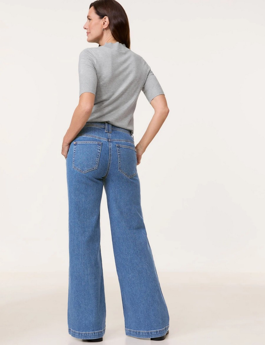 Gerry Weber Γυναικείο Τζιν Relaxed Fit Flared φωτογραφία