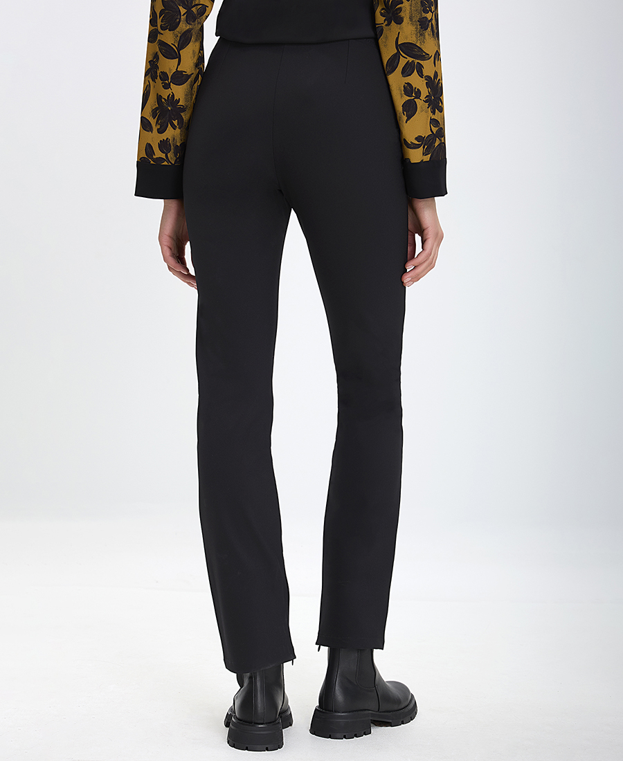 Penny Black Penny Black Γυναικείο Ψηλόμεσο Παντελόνι με Κουμπιά Slim Fit σε Μαύρο - 3