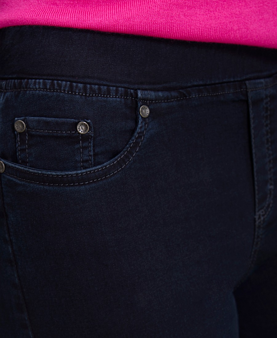 Γυναικείο Παντελόνι Τζιν Ελαστικό Slim Fit σε Μπλε φωτογραφία