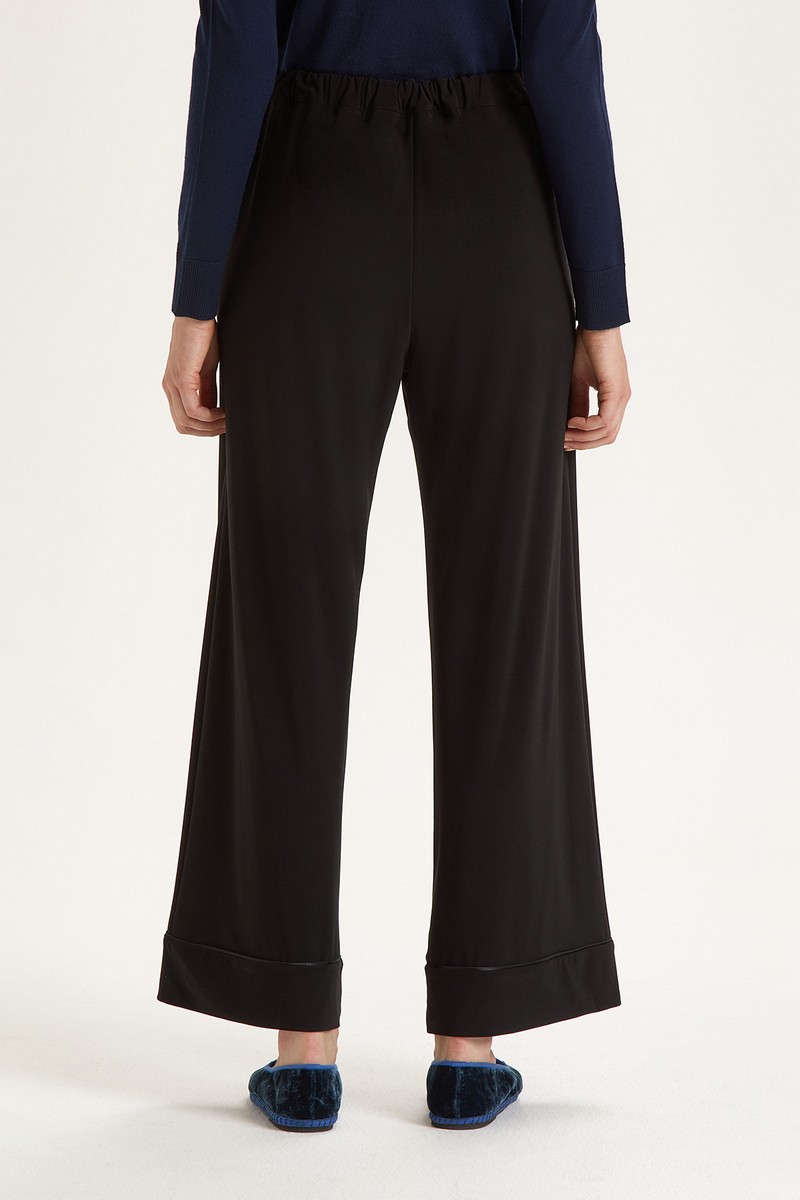 Maliparmi Γυναικεία Παντελόνα Straight-Leg Από Ελαστικό Jersey φωτογραφία