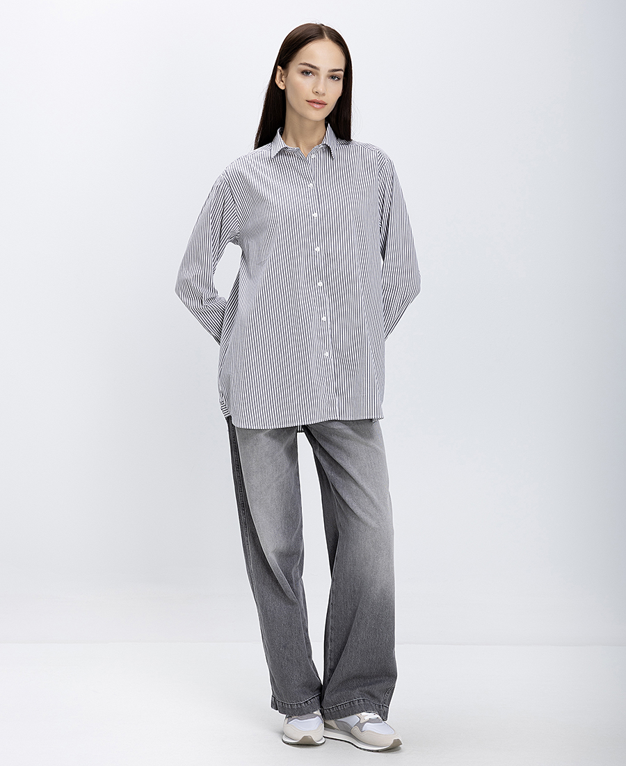 Caractere Γυναικείο Τζιν Straight Fit Με Πέντε Τσέπες φωτογραφία