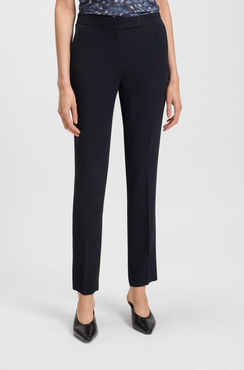 Boss Boss Γυναικείο Παντελόνι Slim Fit Με Άνοιγμα Στα Τελειώματα