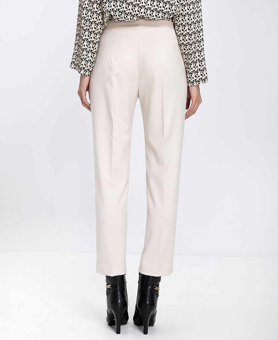 Laura Donini Γυναικείο Παντελόνι Straight Fit - 3