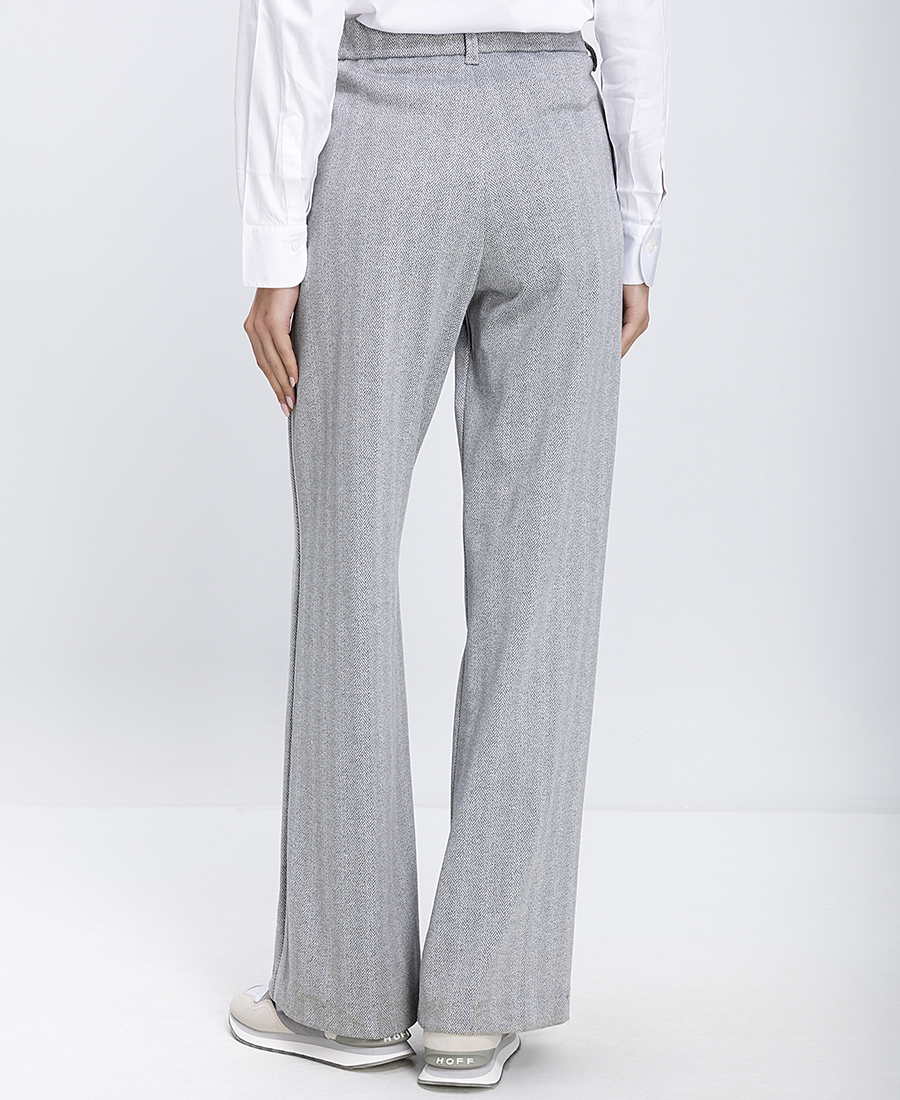 Γυναικείο Παντελόνι Straight Fit Με Κομψή Υφή φωτογραφία