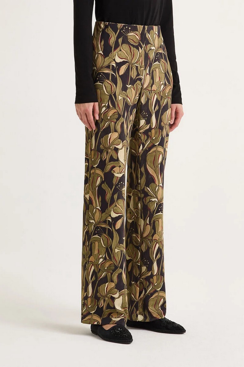 Maliparmi Γυναικείο Παντελόνι Lily’s Ballet Straight Fit