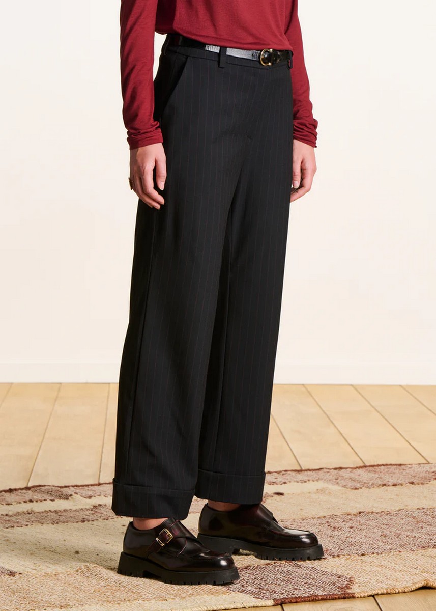 La Fee Maraboutee Γυναικείο Παντελόνι Σε Διακριτική Ρίγα