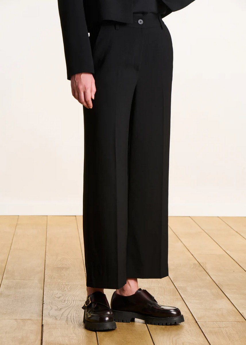 La Fee Maraboutee Γυναικείο Παντελόνι Cropped Straight Fit