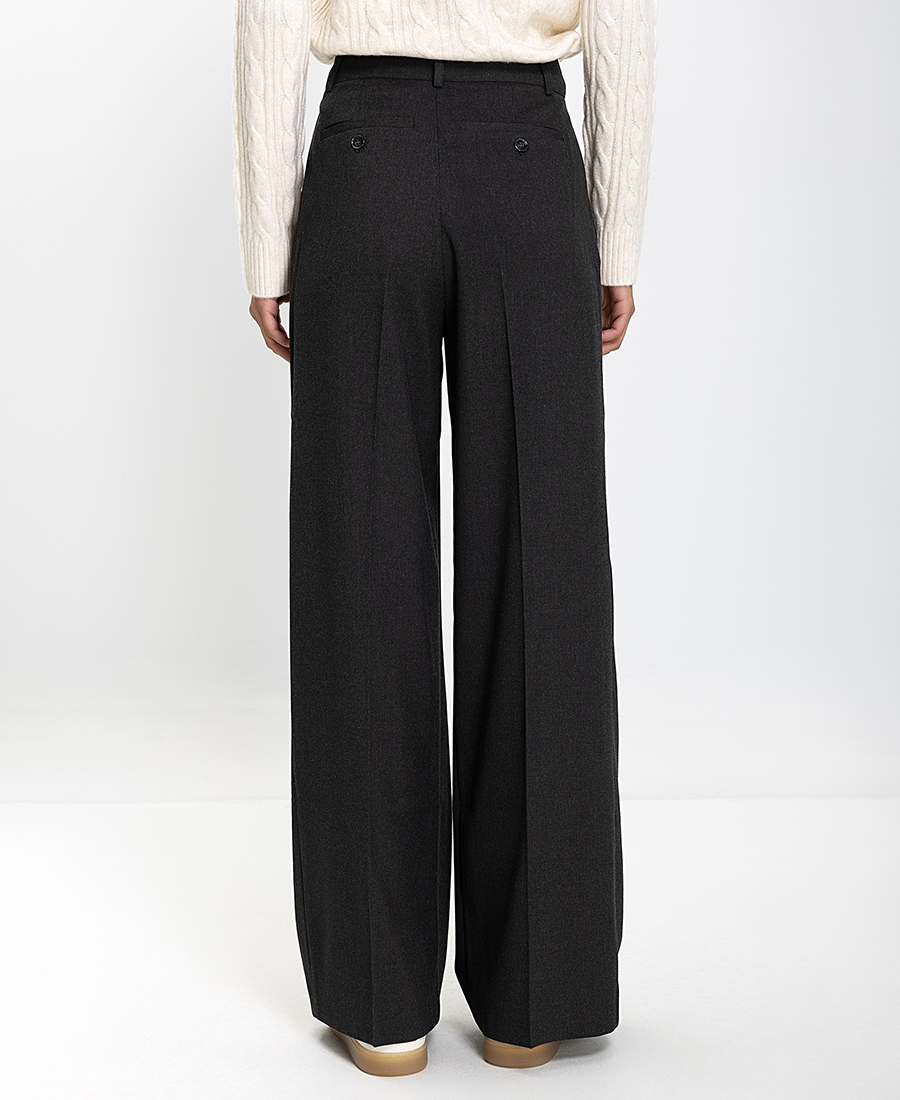 Petite Mendigote Γυναικείο Παντελόνι Wide Leg Με Πιέτες φωτογραφία