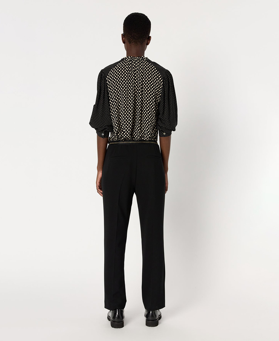 Gerard Darel Straight Παντελόνι με Ελαστική Μέση φωτογραφία