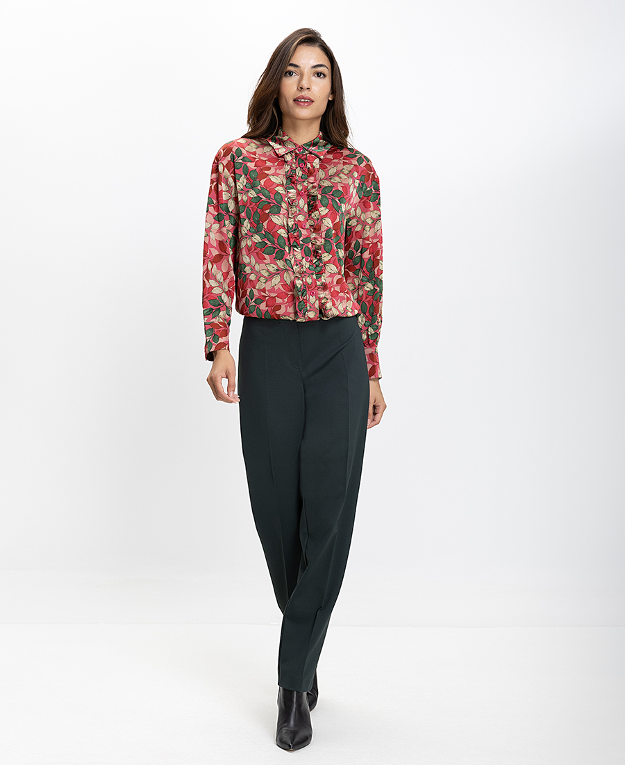 Elena Miro Γυναικείο Παντελόνι Regular Fit φωτογραφία