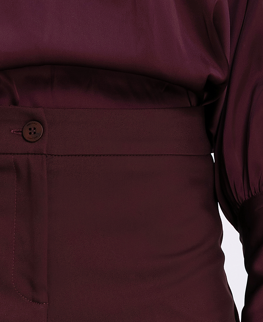 Caractere Γυναικείο Παντελόνι Με Cropped Γραμμή Straight Fit φωτογραφία