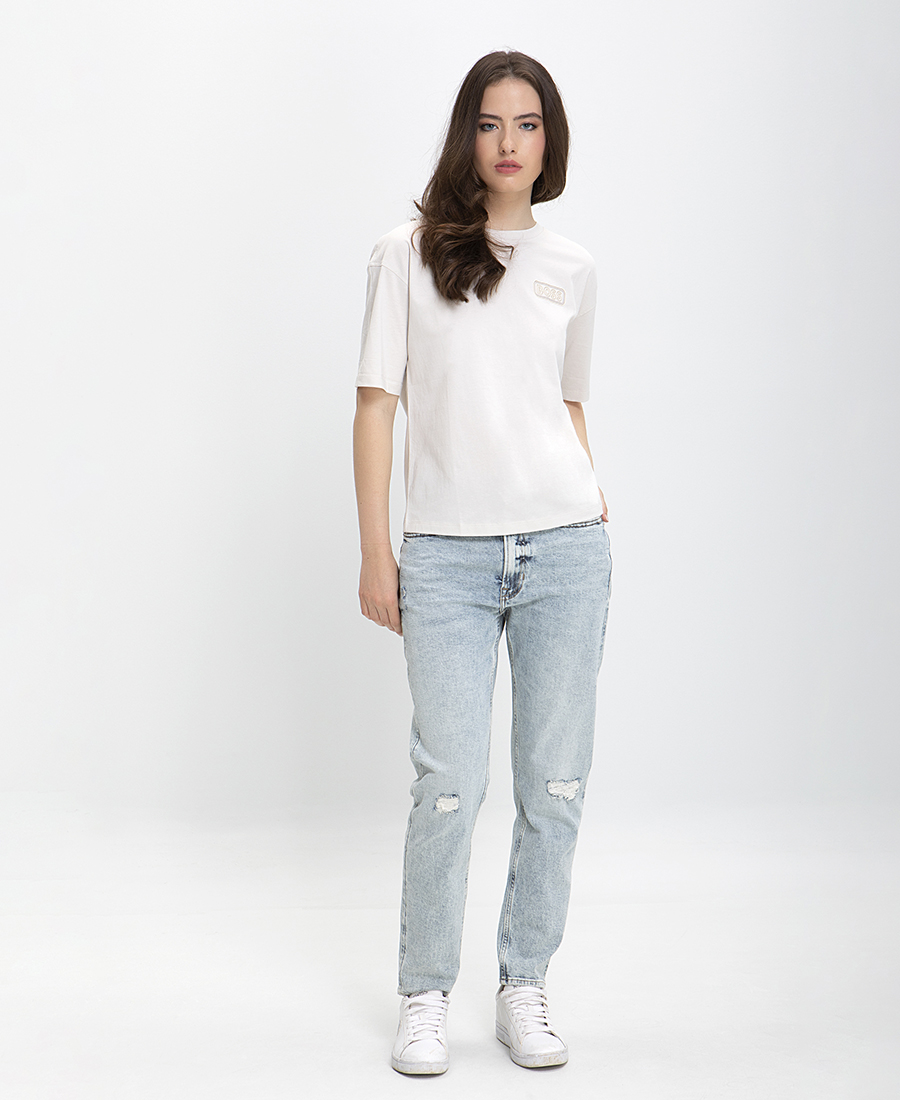 Boss Παντελόνι Jean Tapered Fit φωτογραφία