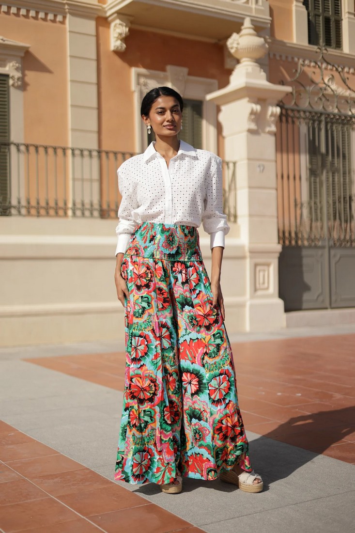 Luna Llena Παντελόνα Floral Print φωτογραφία