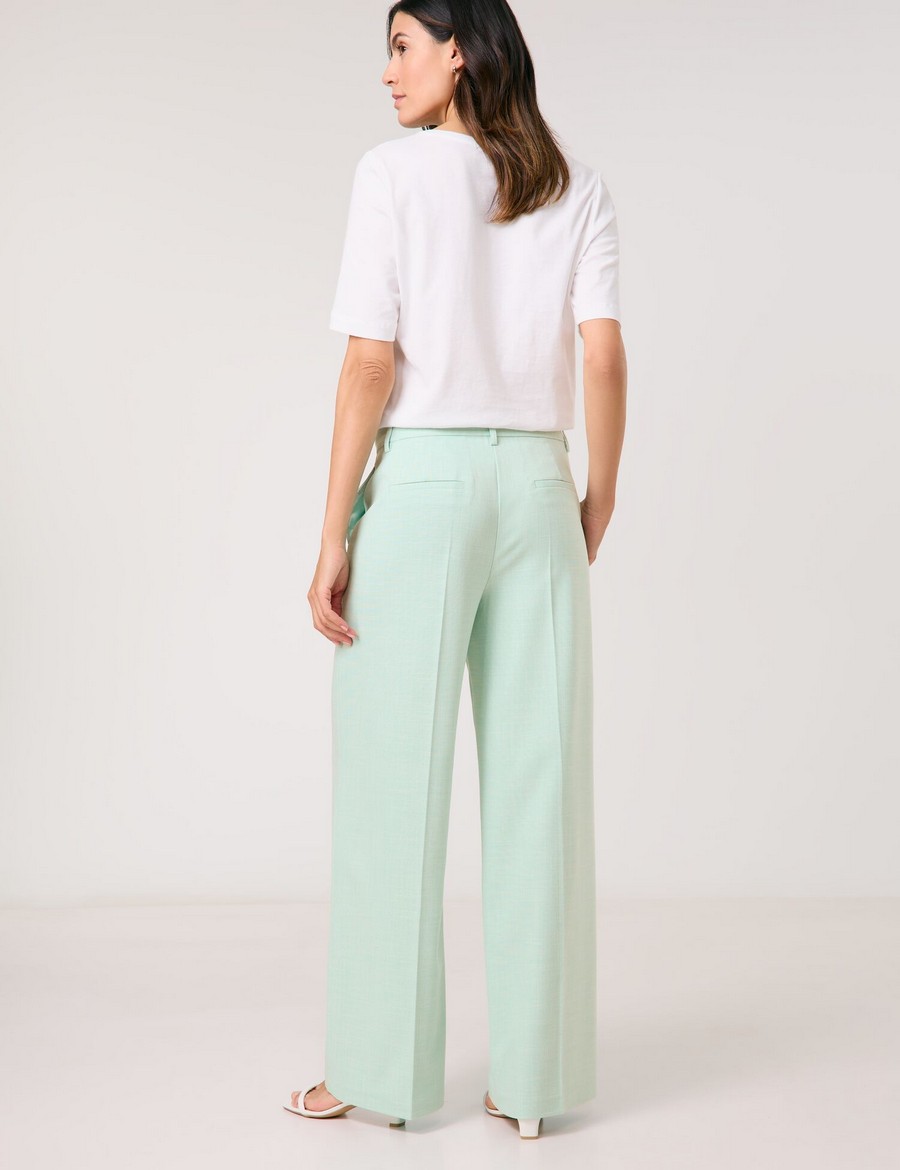 Gerry Weber Γυναικείο Παντελόνι Wide Leg Με Ψηλόμεση Μέση φωτογραφία