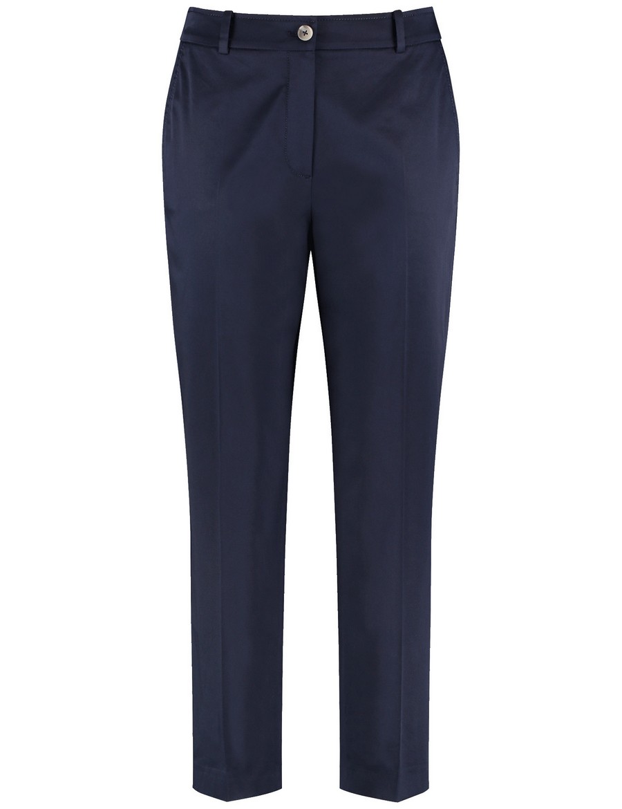 Gerry Weber Γυναικείο Παντελόνι Figure-Skimming Με Σκίσιμο Στο Τελείωμα φωτογραφία