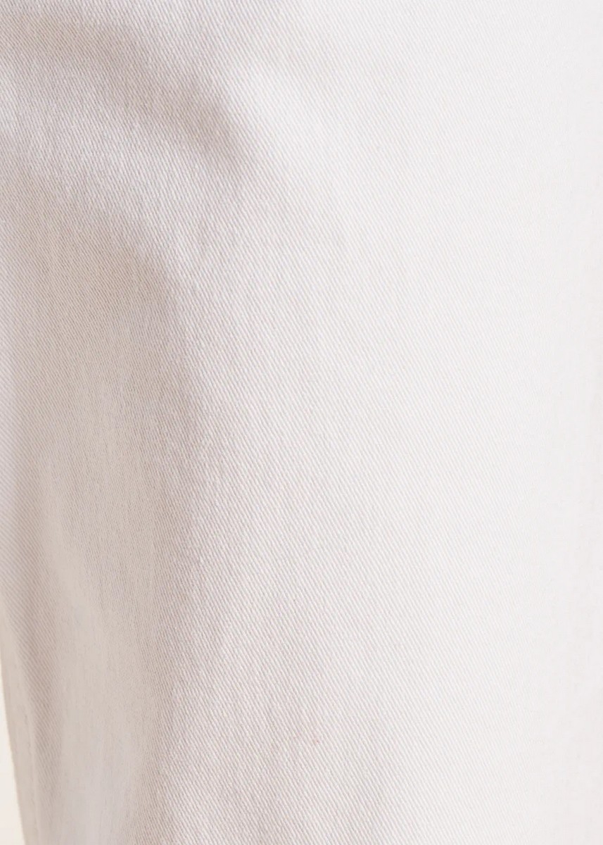 La Fee Maraboutee Γυναικείο Τζιν Boyfriend 7/8 Regular Fit από Βιολογικό Βαμβάκι Λευκό φωτογραφία