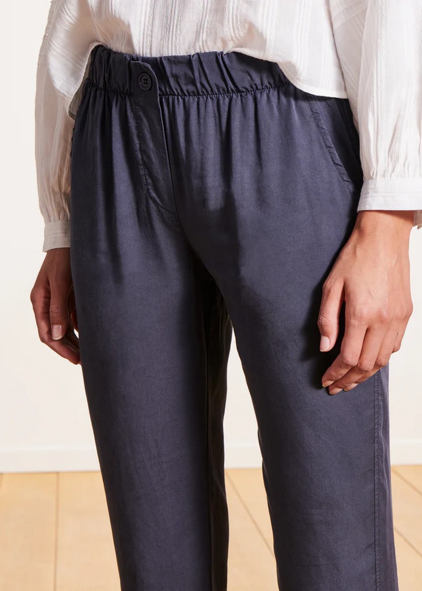 La Fee Maraboutee Γυναικείο Παντελόνι Αέρινο Straight Fit από Lyocell φωτογραφία