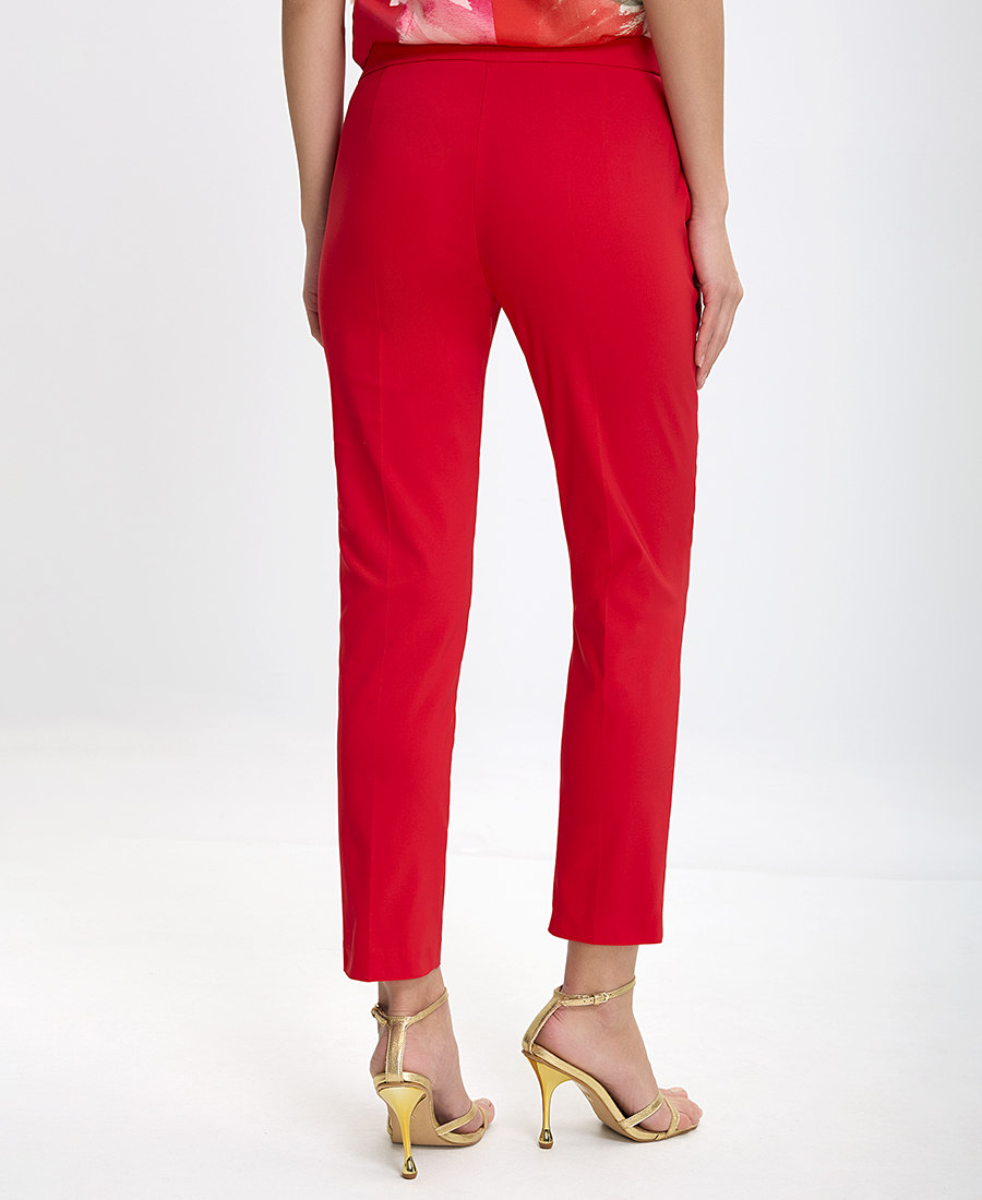 Γυναικείο Παντελόνι με Ίσιο Τελείωμα και Μήκος 7/8 Slim Fit φωτογραφία