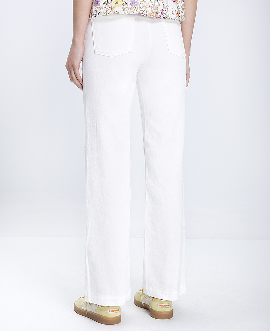Bianca Γυναικείο Παντελόνι Straight Leg Με Patch Τσέπες - 3