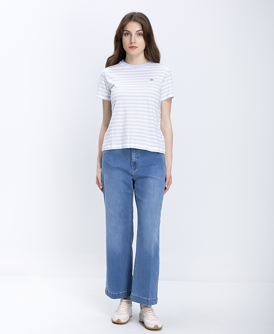 Diana D Γυναικείο Παντελόνι Denim Straight Leg High Rise Fit φωτογραφία
