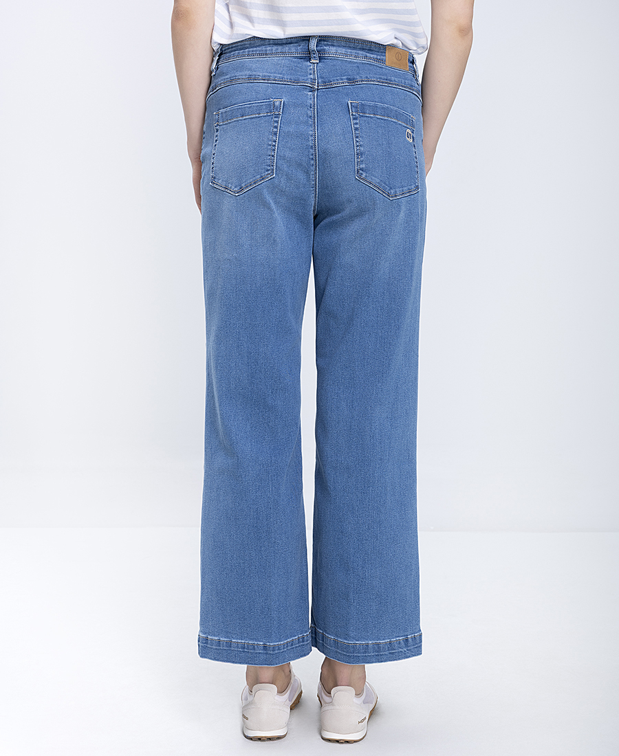 Diana D Γυναικείο Παντελόνι Denim Straight Leg High Rise Fit φωτογραφία