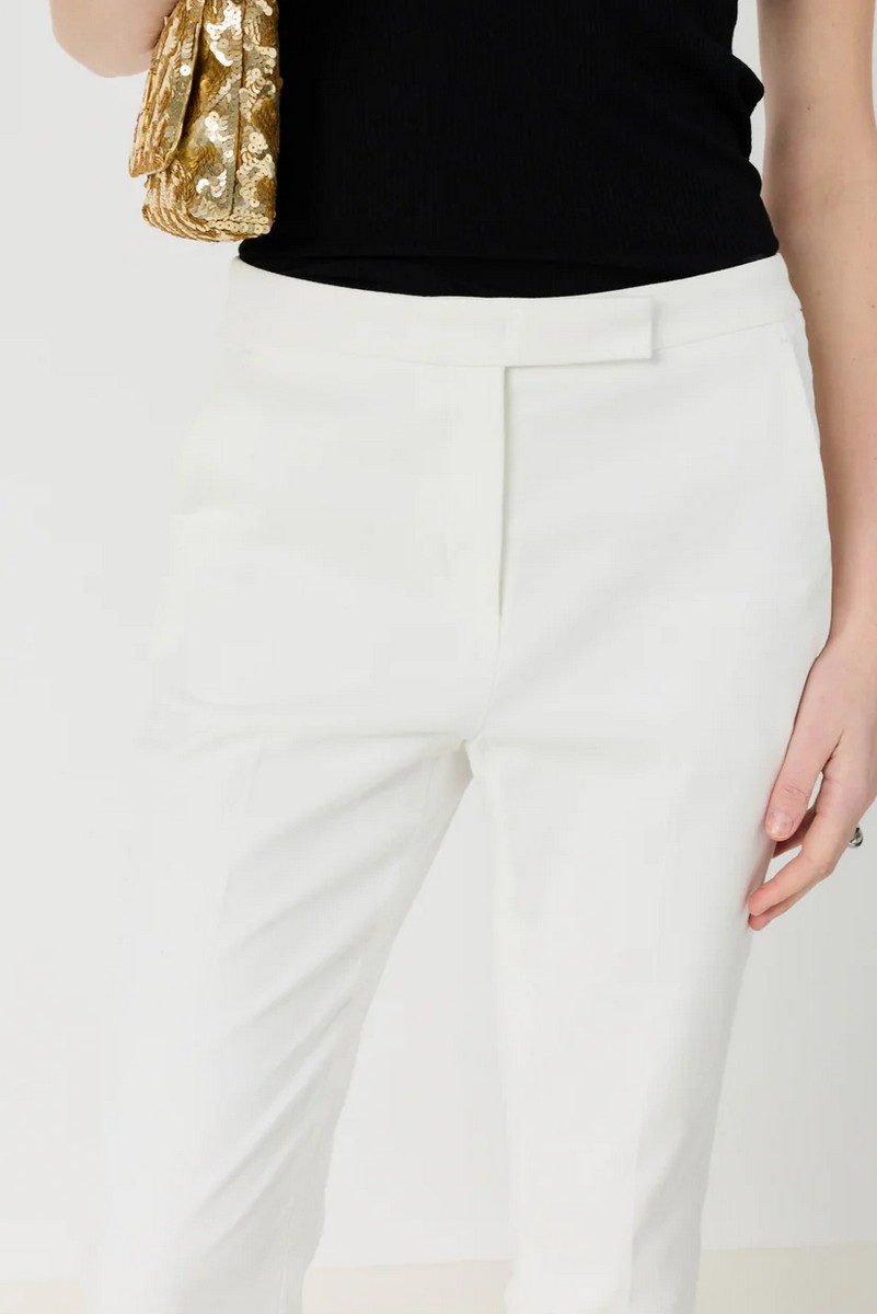 Gerard Darel Γυναικείο Παντελόνι Straight Fit Με Ελαστική Μέση Πίσω φωτογραφία