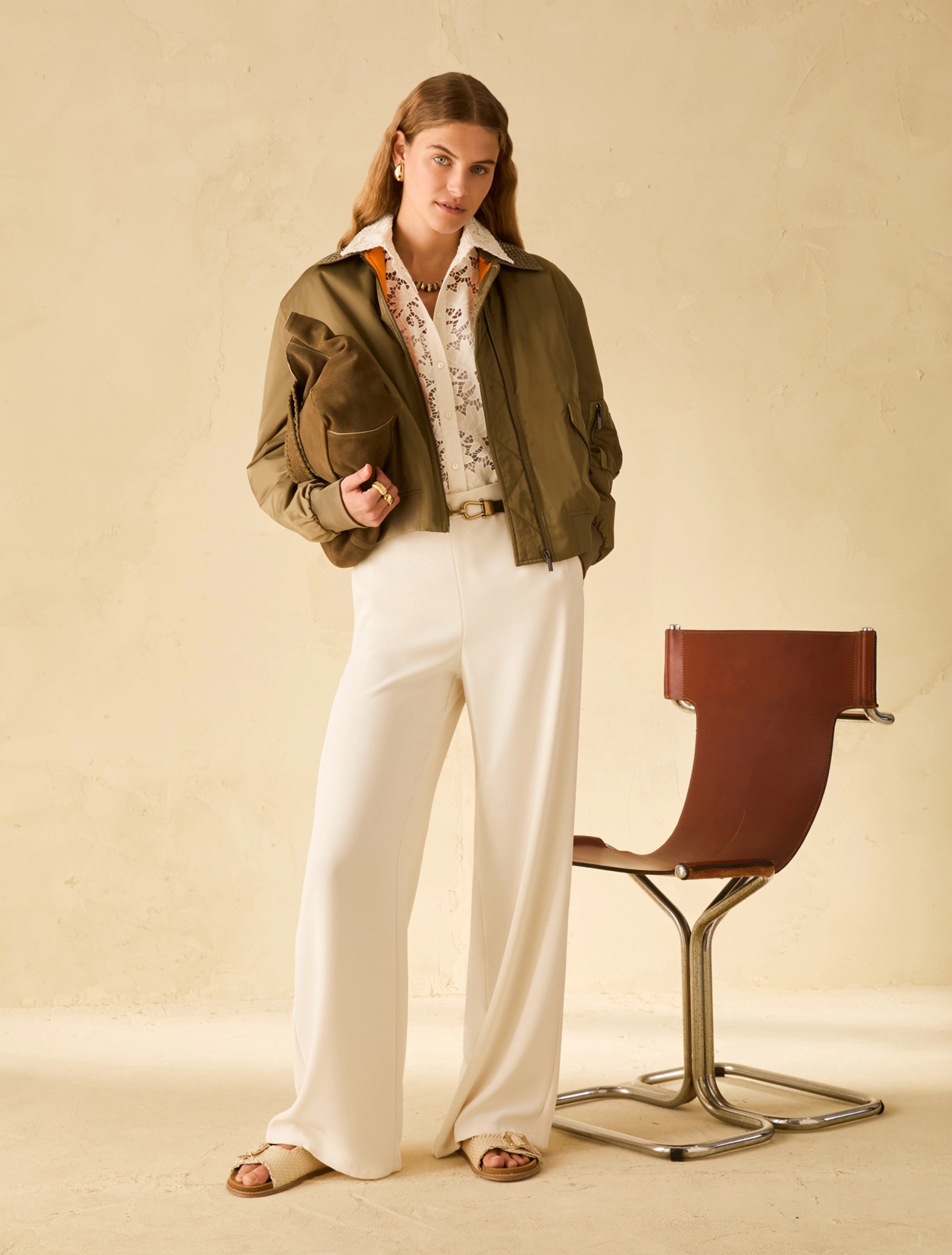 Penny Black Γυναικείο Παντελόνι Ψηλόμεσο Wide Leg