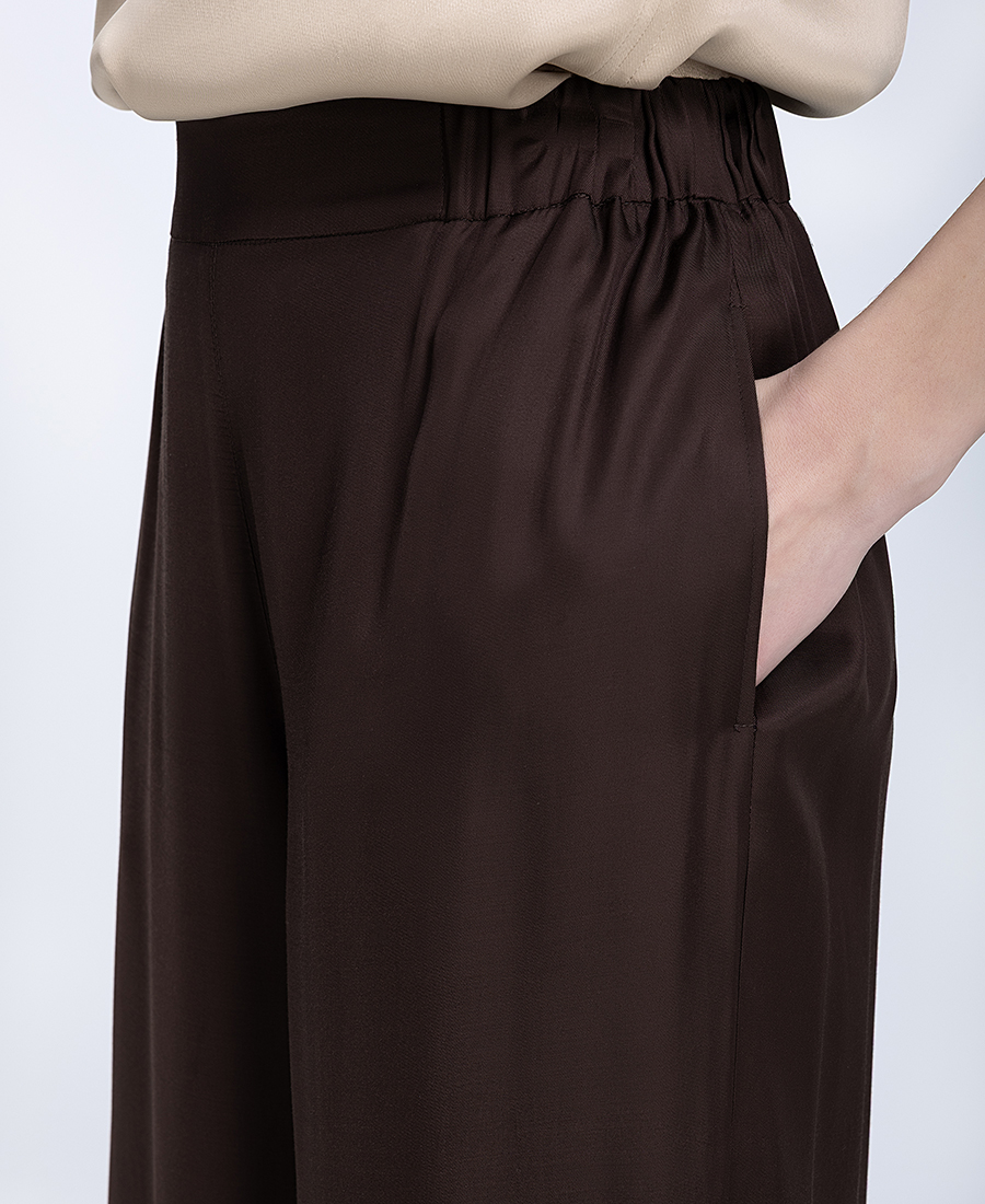 Penny Black Γυναικείο Παντελόνι Wide Leg Από Βισκόζη Wide Leg Fit φωτογραφία