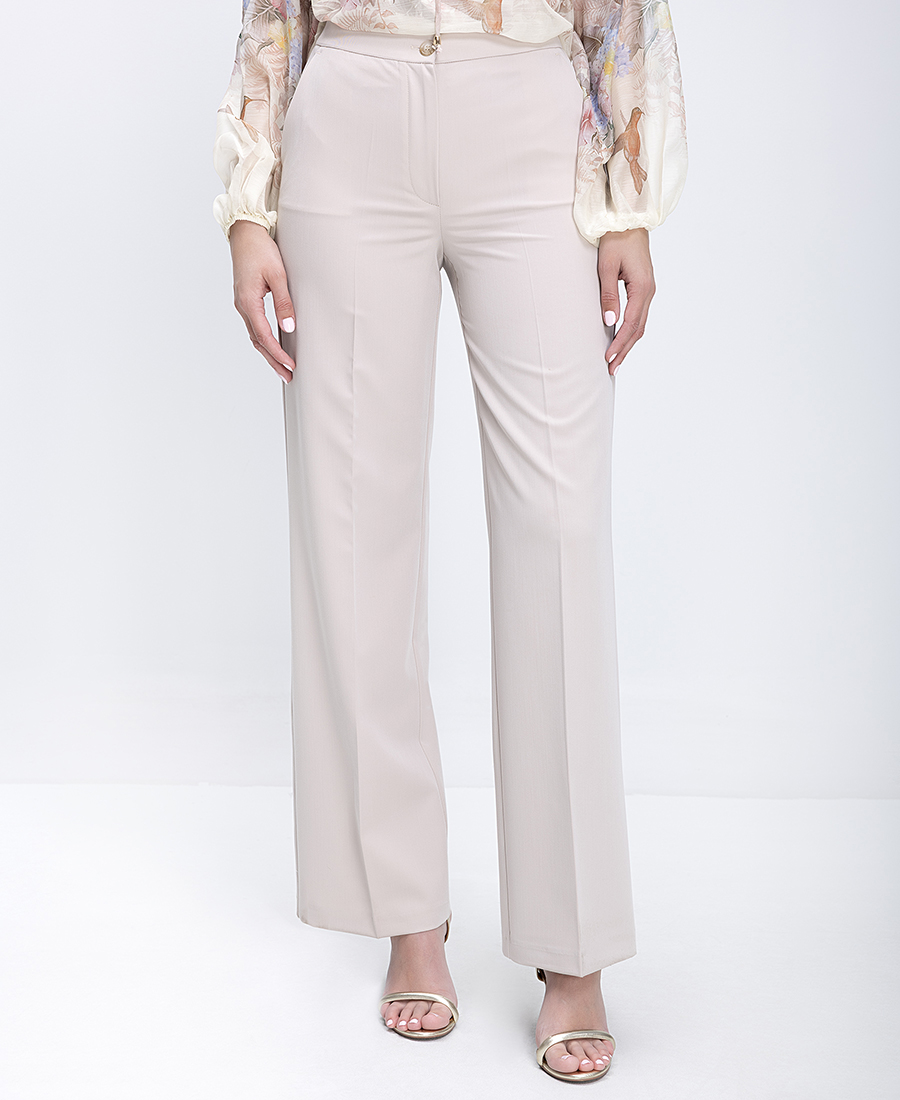 Γυναικείο Παντελόνι Ίσια Γραμμή Με Κεντρική Ραφή