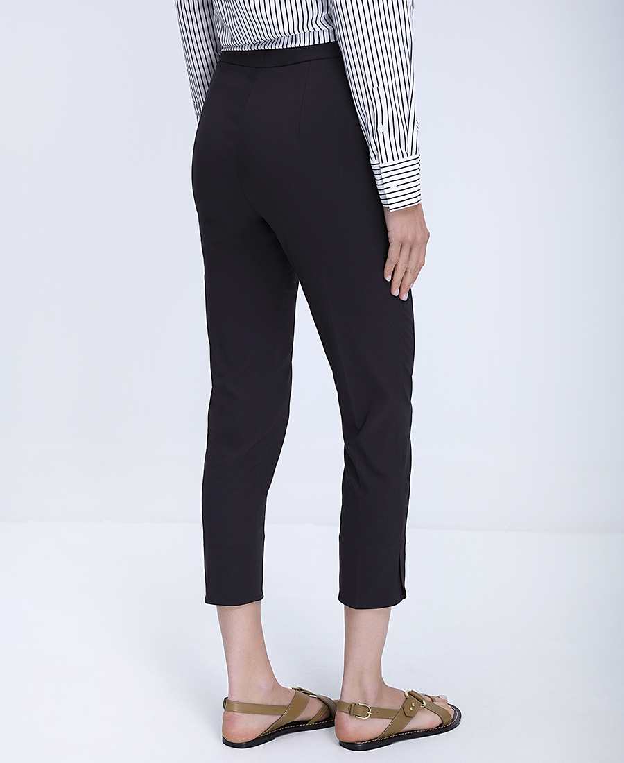 Γυναικείο Παντελόνι Cropped Slim Fit φωτογραφία