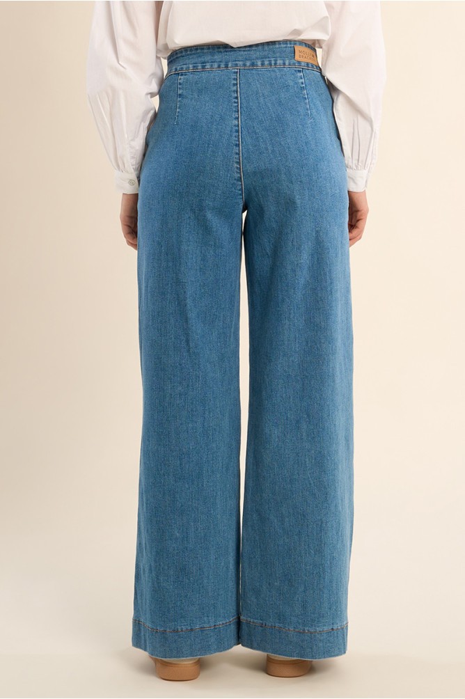 Molly Bracken Γυναικείο Τζιν Παντελόνι Με Ψηλή Μέση Wide Fit φωτογραφία